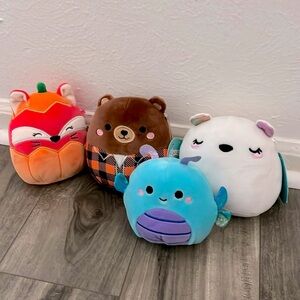 4 piece squishmallow bundle